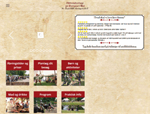 Tablet Screenshot of middelalderdage.dk